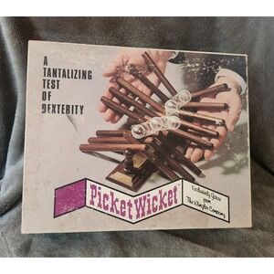RARE Retro Vintage Picket Wicket Dexterity Game Excellent Condition 1969 W/ Ball